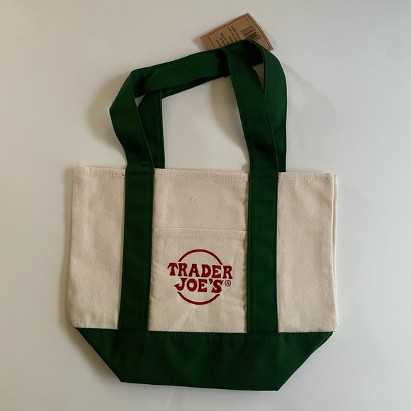 Trader Joe's Canvas Tote Bag Set - Picture 4 of 7